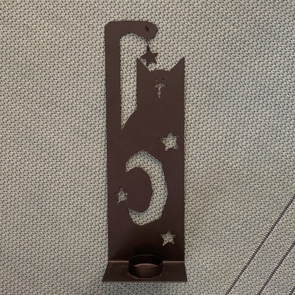 Halloween Decor - Cat - Tea Light Candle Holder - Picture 2 of 2